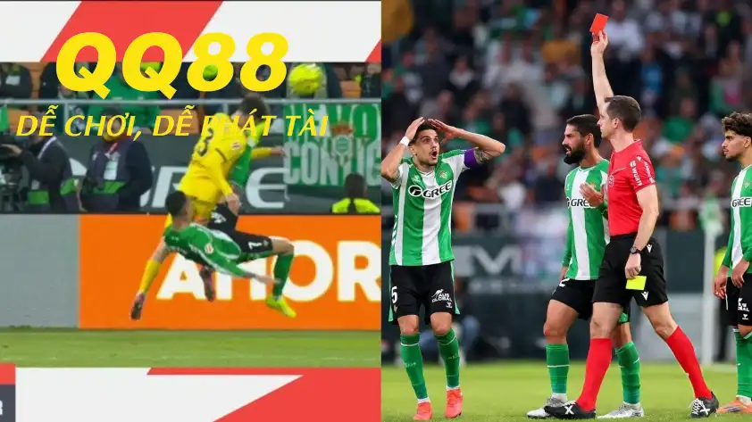 Antony trước đó bị truất quyền thi đấu sau pha vào bóng thô bạo với cầu thủ Girona