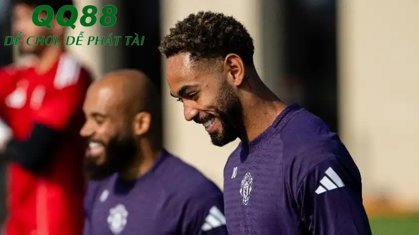 Cunha đã có thể trở lại tập luyện với Man United. (Ảnh: Manchester United)