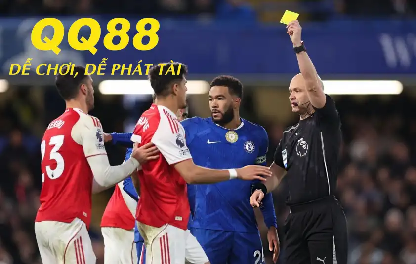 Arsenal bị phạt tiền theo quy định của FA, do phải nhận đến 6 thẻ vàng trong trận hòa với Chelsea